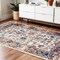 Edge Collections - 4' X 6' - Multicolor - Floral Area Rug for Inviting Living Spaces - 1 Piece
